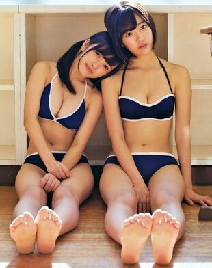 Nearly nude japanese school