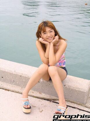 Asian teenager nymph Rio Sakura
