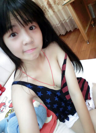 Skiny youngster Japanese naked