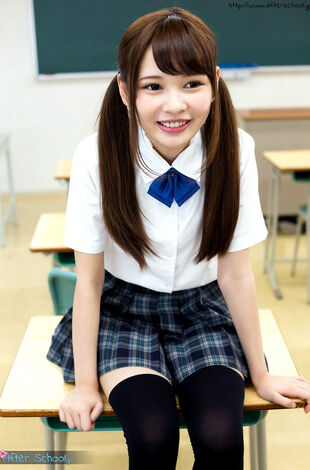 Petite japanese student gets spunk